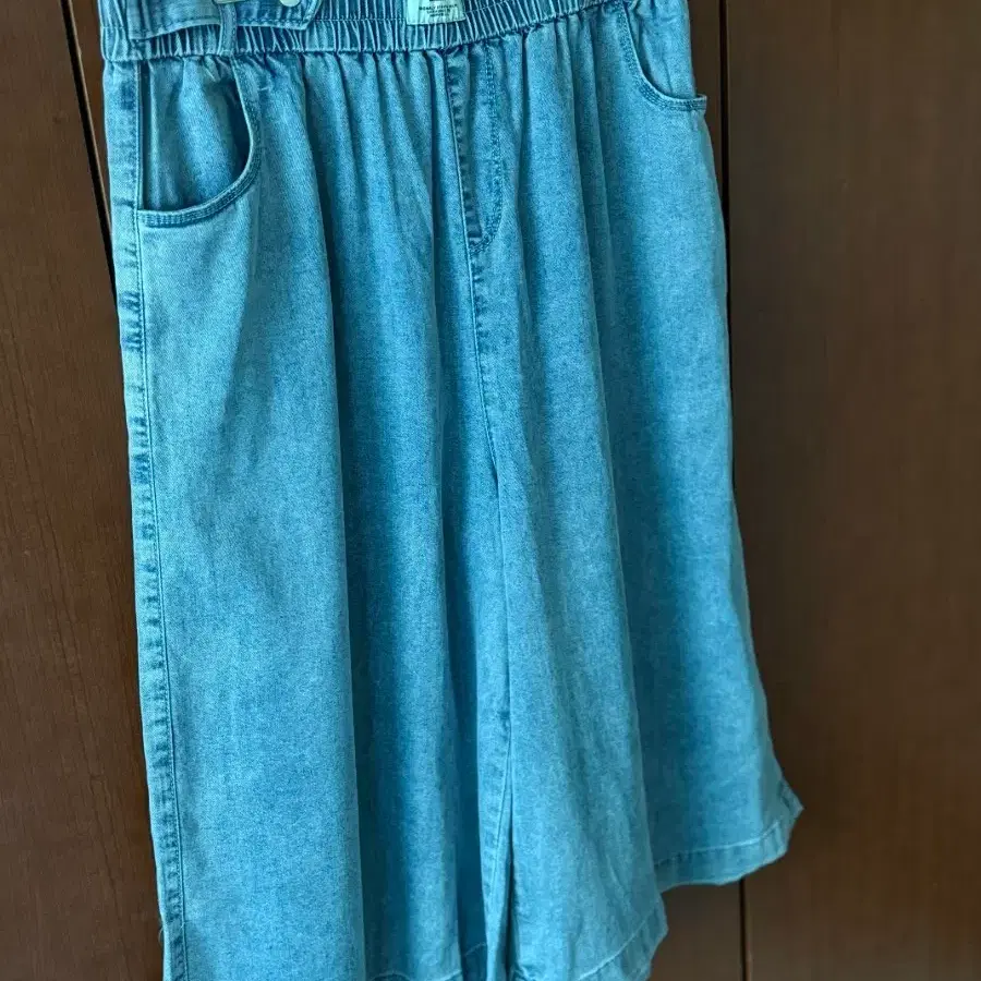 연청 데님 와이드 팬츠
