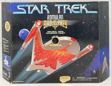 PLAYMATES COLLECTORS SERIES EDITION ROMULAN BIRD OF PREY