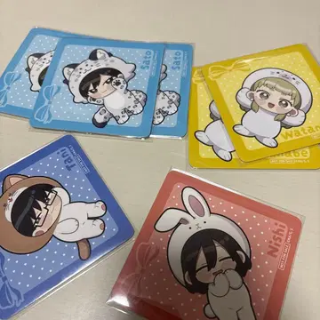 정반대인 너와 나 인형옷 코스터 세트