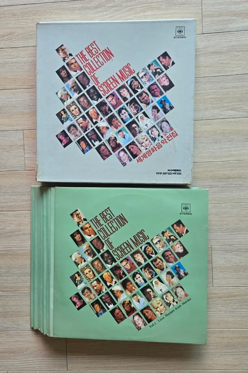 세계 영화음악 전집 LP 13장 세트