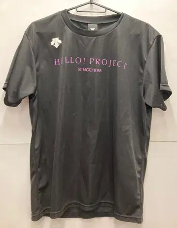 Hello!Project 데상트 블랙 x 보라색 Juice=Juice 할로프로 T셔츠 M사이즈