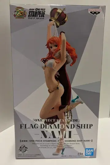 반다이 스피리츠 플래그 다이아몬드 쉽 극장판 원피스 스탬피드 나미