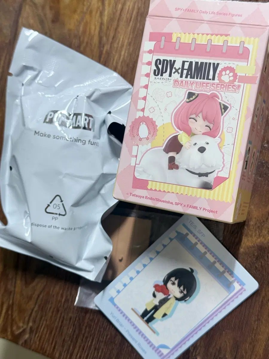 새상품 : 스파이 패밀리 팝마트 데일리 라이프 피규어