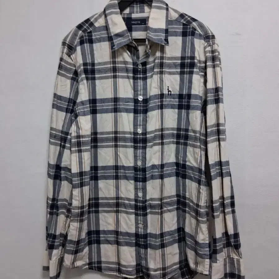 HAZZYS 체크 남방