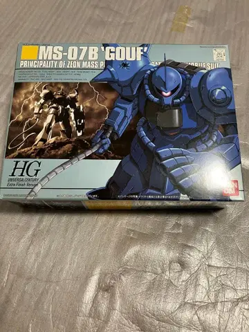 미조립 HG MS-07B 구프 엑스트라 피니시 Ver. 블루 메탈릭