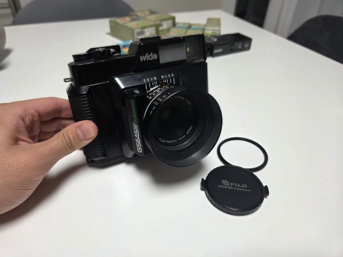 후지필름 후지카 GS645w 중형 카메라