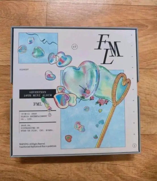세븐틴 FML 캐럿반 우지 풀구성