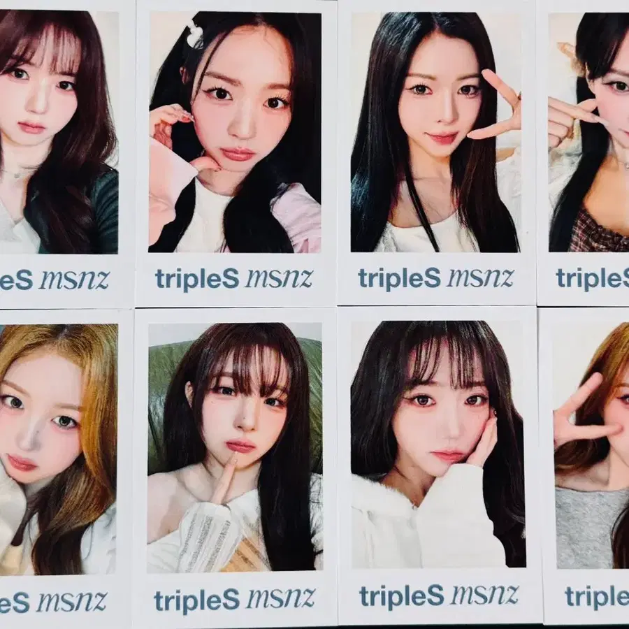 트리플에스 260306 에버라인 팬싸인회 특전 포토카드 세트 판매 tripleS 미공포