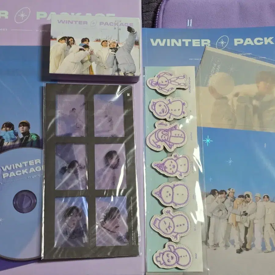 2021 방탄소년단 윈터패키지 winter package (포카X, 6컷필름O)