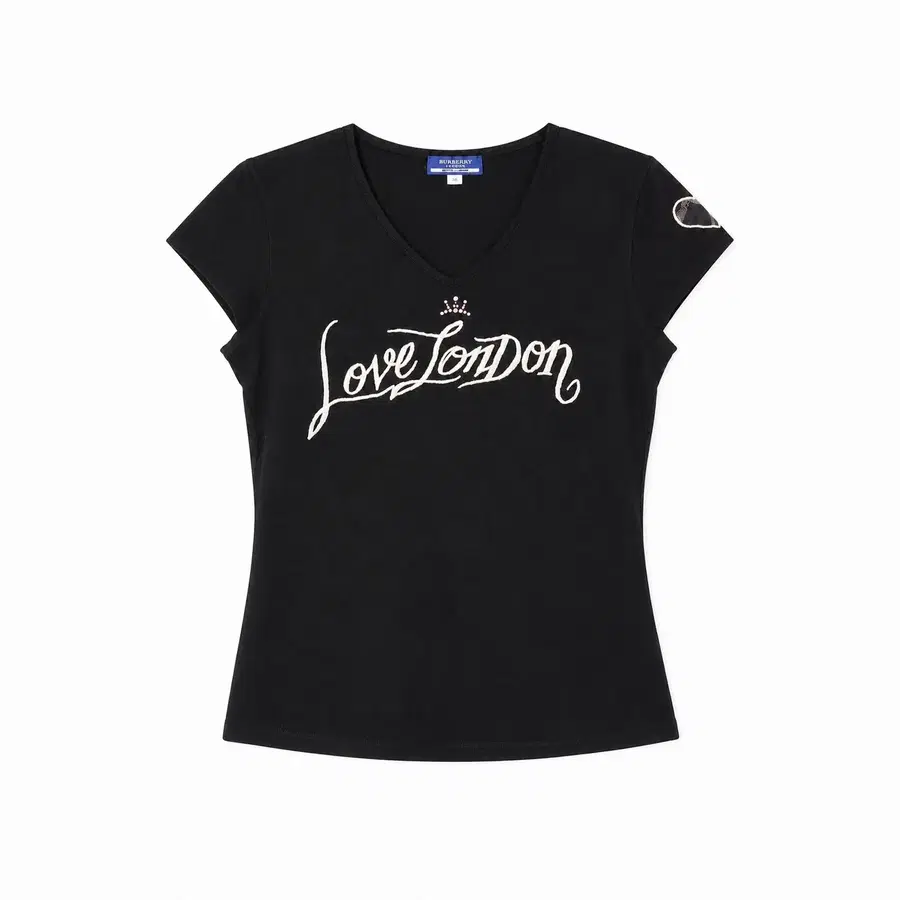 BURBERRY LONDON BULE LABEL 버버리 울 100% 레터링 자수 탑 - Women (6646)