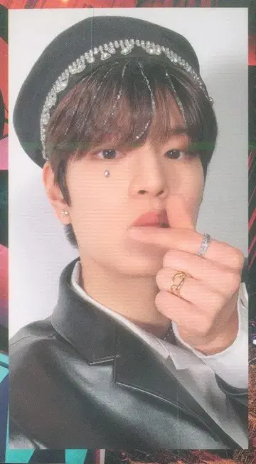 StrayKids Circus Seungmin 트레이딩 카드 검은색 테두리