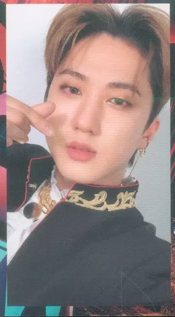 StrayKids Circus Changbin 트레이딩 카드 검은색 테두리