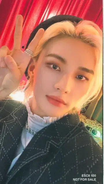 StrayKids Circus Hyunjin 트레이딩 카드 양면