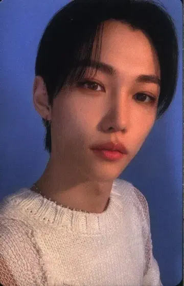 StrayKids NACIFIC 콜라보 FELIX 트레이딩 카드 파랑 배경