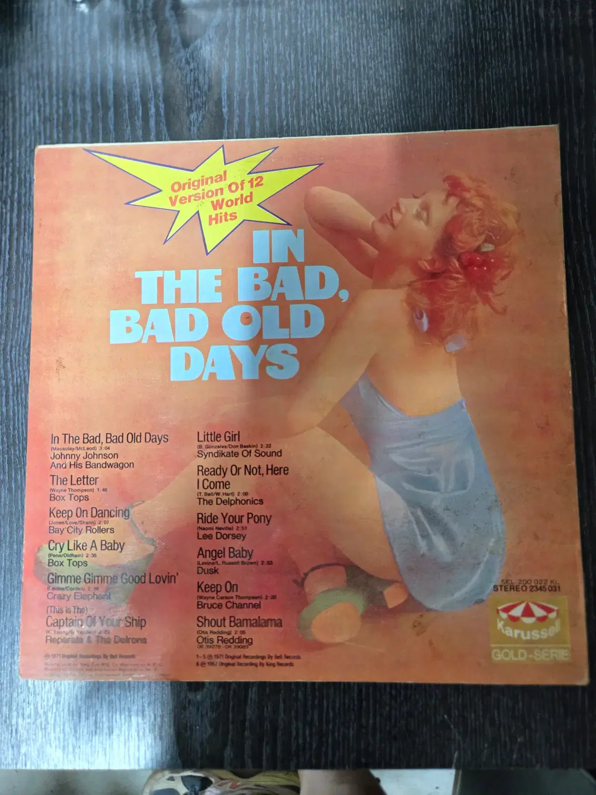 IN THE BAD, BAD OLD DAYS / ORIGINAL VERSION OF 12 WORLD HITS