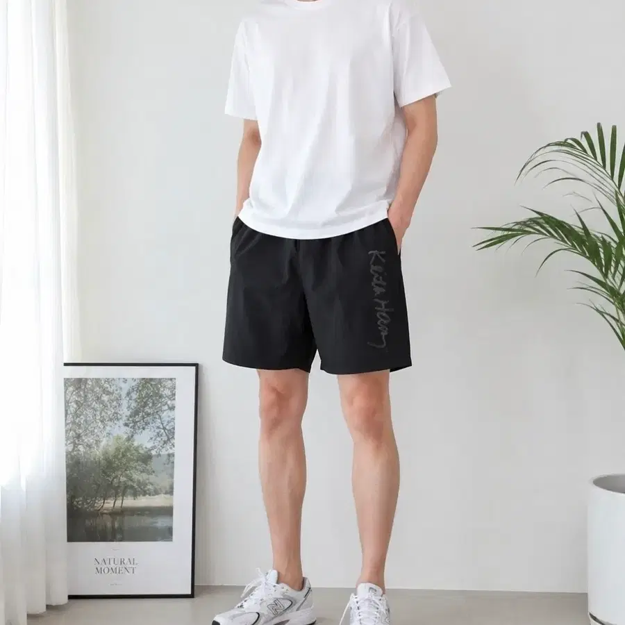 키스해링 밴딩 반바지 M