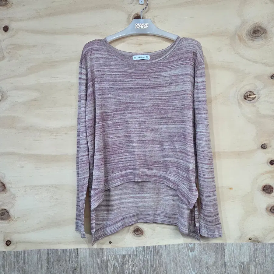 1012) 자라 ZARA KNIT 언발란스 니트티