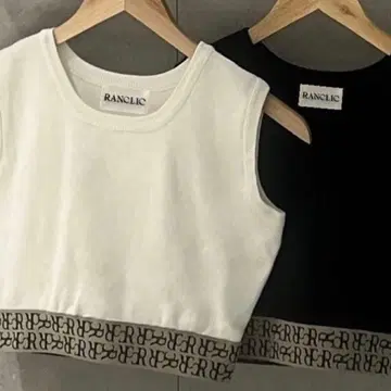 RANCLIC 크롭 슬리브리스