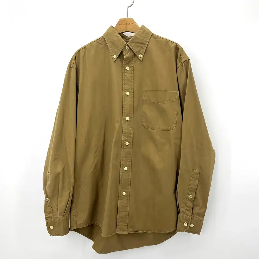 [Uniqlo] 올드 유니클로 브라운 포켓 셔츠
