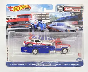 MATTEL HOTWHEELS 팀 트랜스포트 '74 쉐보레 베가 프로 스톡 호라이즌 홀러 #34