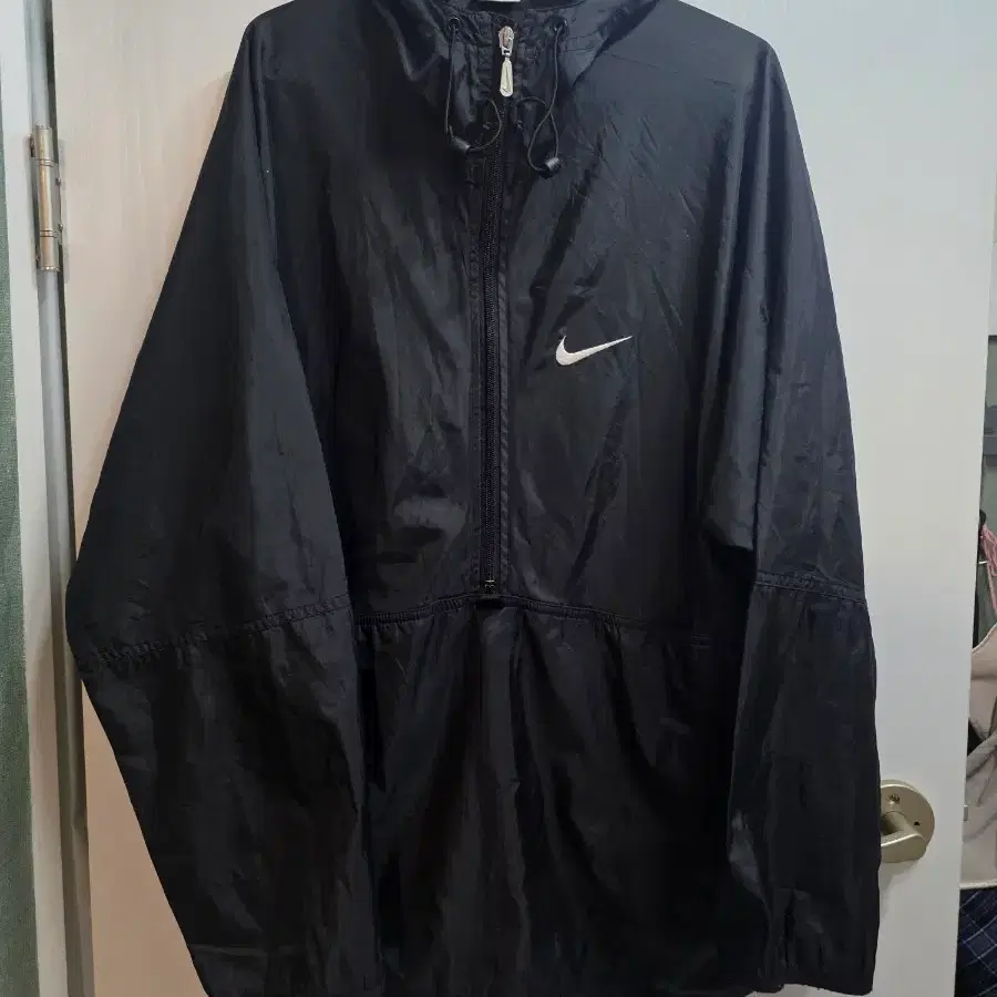나이키 아노락 바람막이 블랙 XL