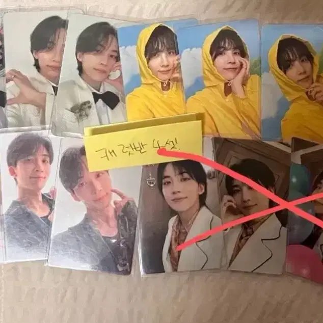 세븐틴 정한 포카 일괄 판매