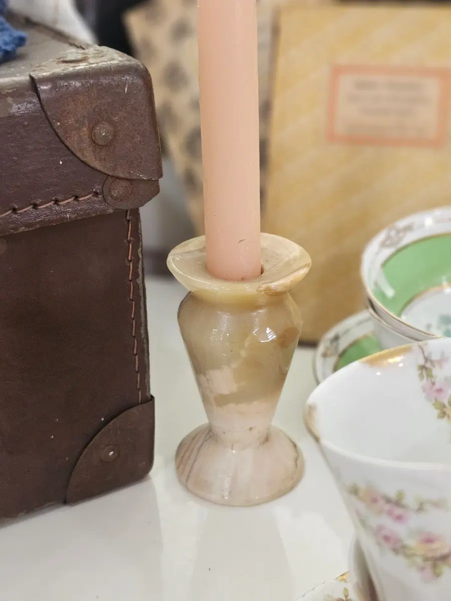 오닉스 빈티지 촛대