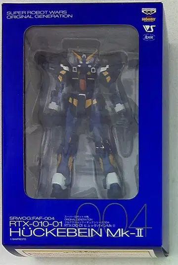 보크스/반프레스토 SRWOG/풀 액션 피규어 DX RTX-010-01 휴케바인 MK-II 시시오 블레이드 포함/파랑 상자 4