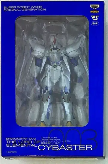 보크스/반프레스토 SRWOG/풀 액션 피규어 DX 마장기신 사이바스터/파랑 상자 3DX