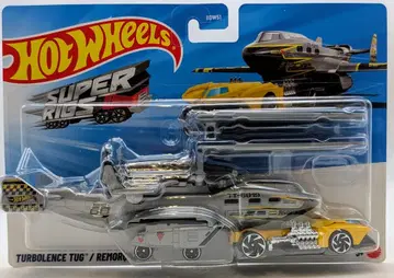 MATTEL SUPER RIGS HOTWHEELS TURBOLENCE TUG/REMORQUEUR HVD98