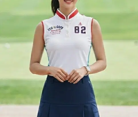 [55]르꼬끄골프 기능성 민소매 티셔츠