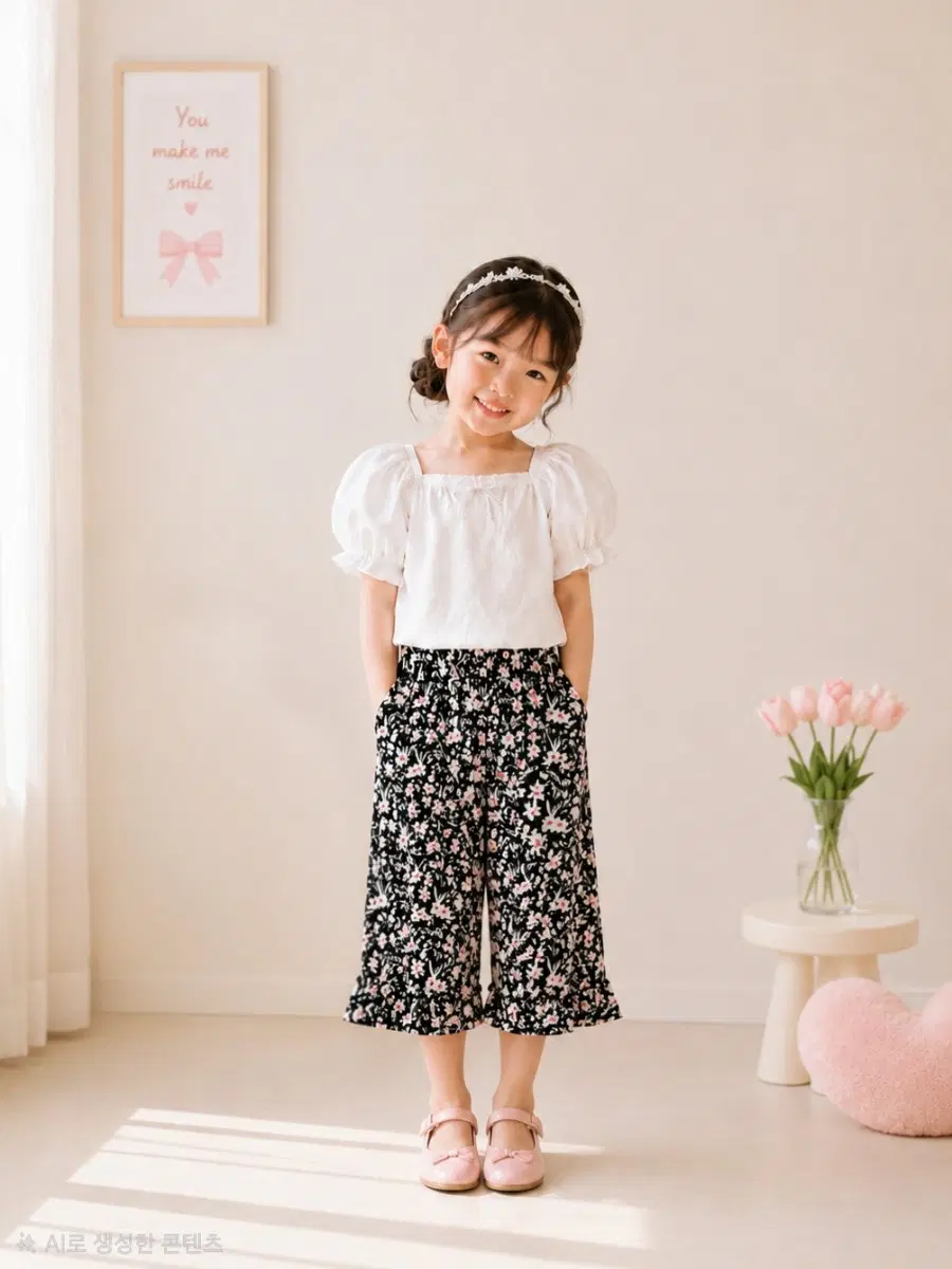 릴리푸리 여아 레이나 쿨 팬츠 110사이즈