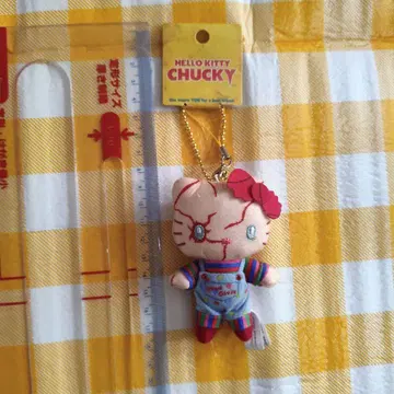 USJ 처키 키티 키링 스트랩 봉제 인형