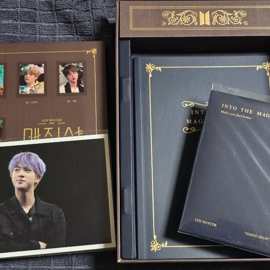 방탄소년단 BTS 매직샵 블루레이 인화사진 석진
