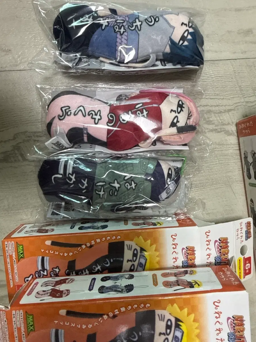 나루토 뒤틀린녀석들 일괄(카카시,사스케,사쿠라)