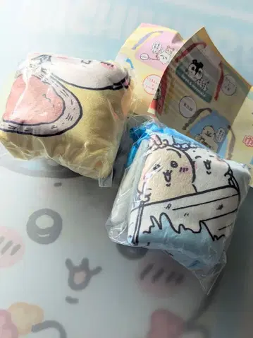 치이카와 영화 복조리 파우치 인어섬의 비밀 하치와레 토끼 가챠