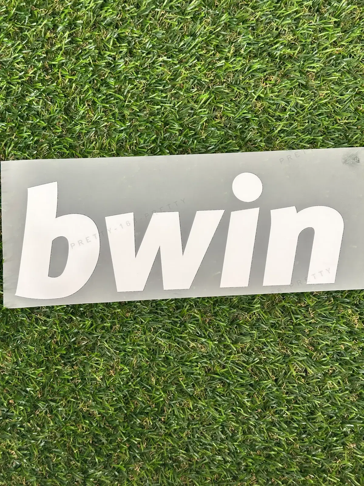 [자컷] 레알마드리드 BWIN 화이트 가슴 스폰서 마킹지