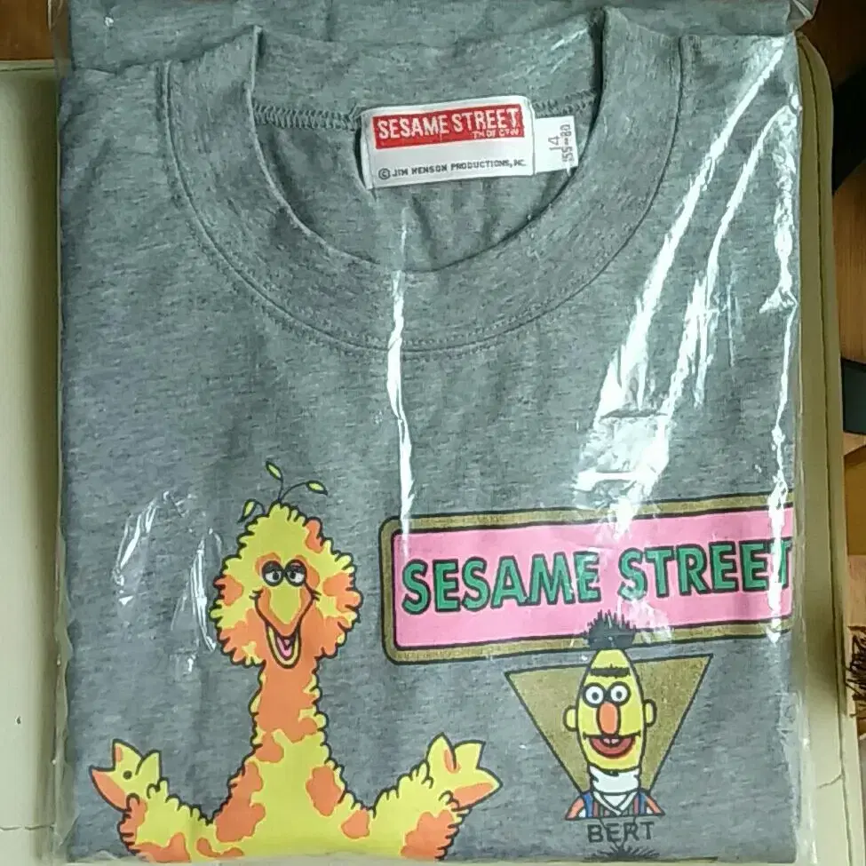 [XS] Sesame Street 캐릭터 긴팔 티셔츠