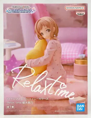 BANDAI SPIRITS Relax time 아이돌 마스터 샤이니 컬러즈 사쿠라기 마노