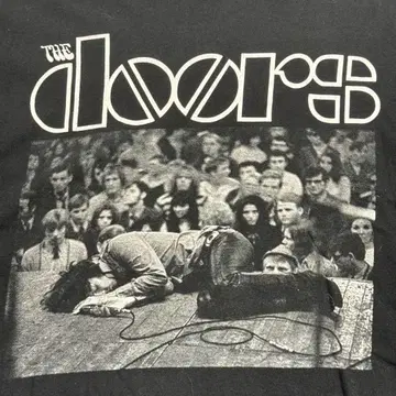 833 The Doors Live Photo T-Shirt Black L