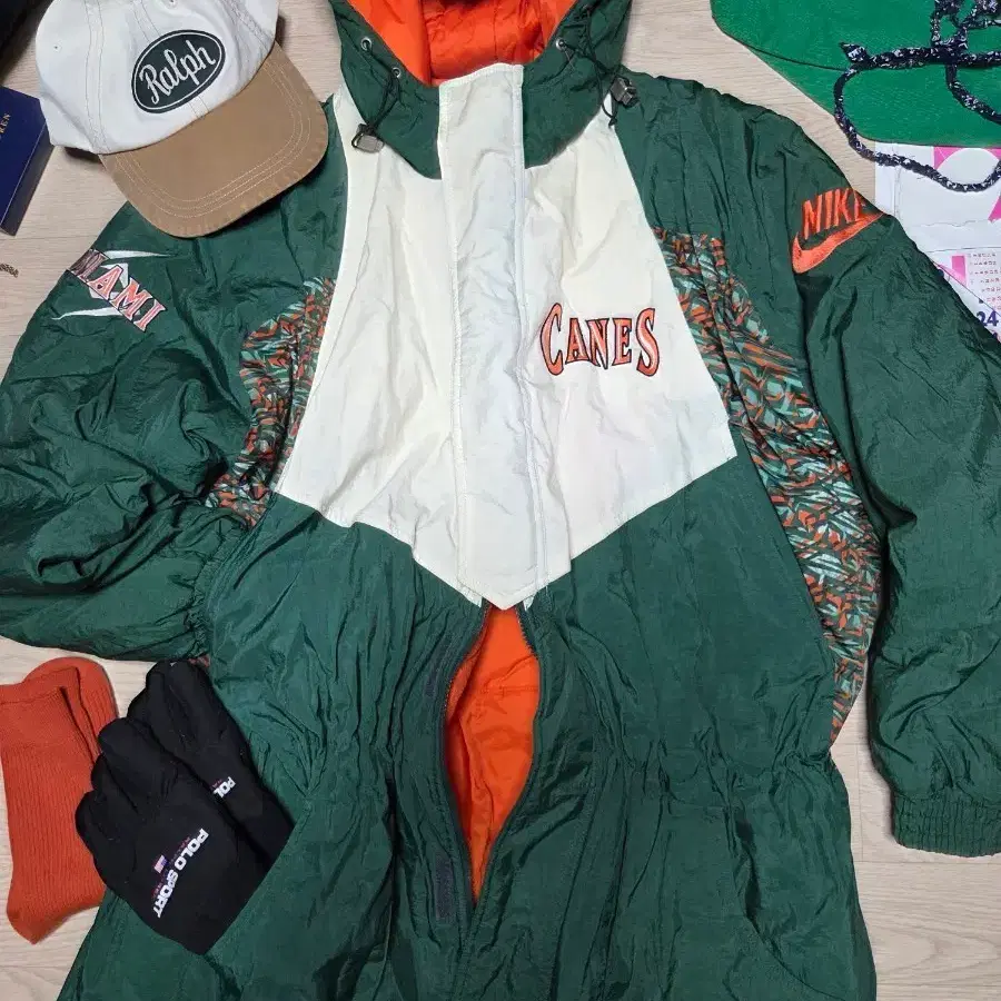 NIKE 90S MIAMI 스포츠 코트 점퍼 자켓 패딩 나이키 농구