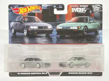 MATTEL HOTWHEELS PREMIUM 2-Packs '91 닛산 SENTRA SE-R / 닛산 실비아 (S13) HYF049