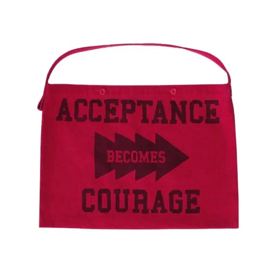 컬렉트피시스 ABC MESSENGER BAG (CHERRY)