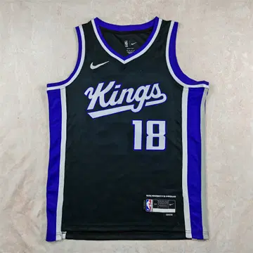 NBAバスケットボール制服サクラメントキングス18番ブラックホットクラッチ制服WESTBROOK