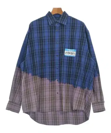VETEMENTS 캐주얼 셔츠 남성용
