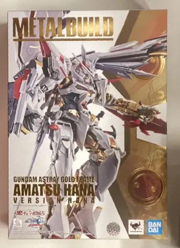 BANDAI SPIRITS METAL BUILD 건담 아스트레이 골드 프레임 천하나 버전 화
