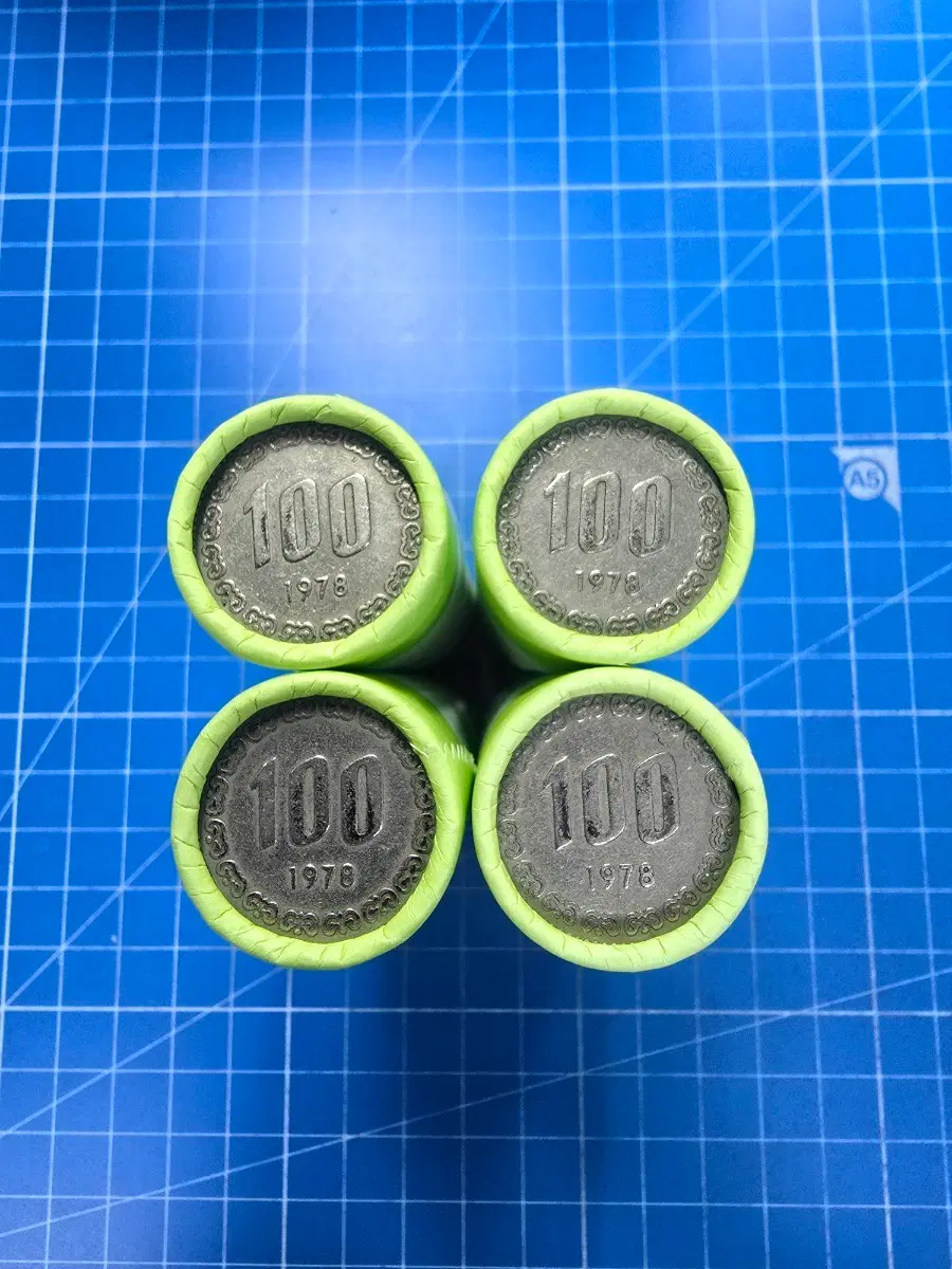 100원 동전 1978년 4롤 200개