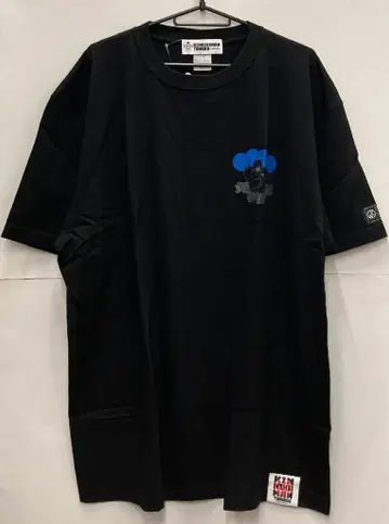 SWIVEL LLC 티셔츠 투장!!라면맨 초인권법 면허개전 블랙 XXL