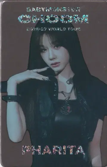 BABYMONSTER TRADING PHOTO CARD PHARITA 26-27 DANCE CHOOM