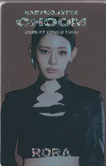 BABYMONSTER TRADING PHOTO CARD RORA 26-27 DANCE CHOOM